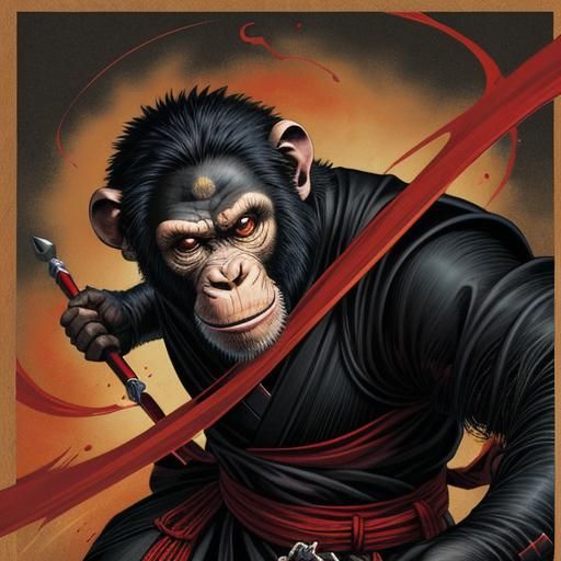 Chimpanzee Ninja