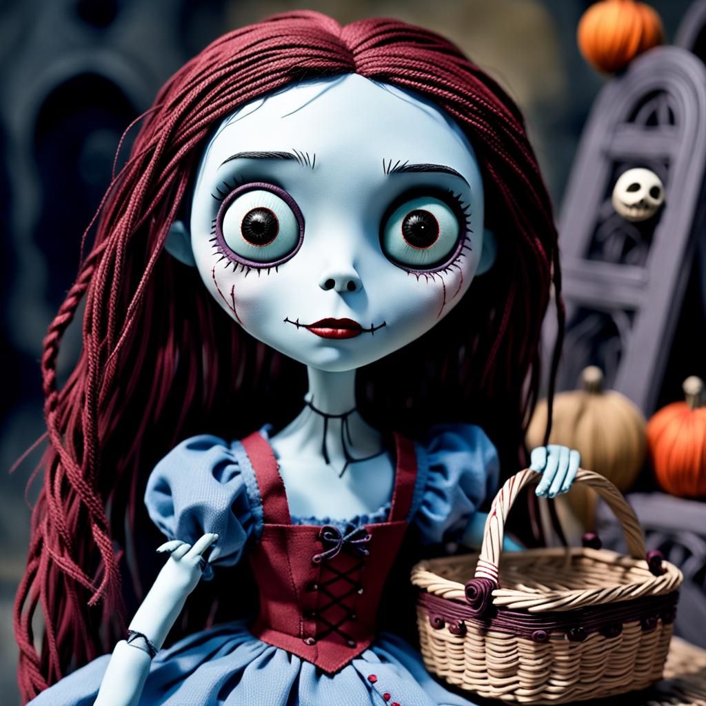 Sally as Rag Doll in Stop Motion 3D Art
