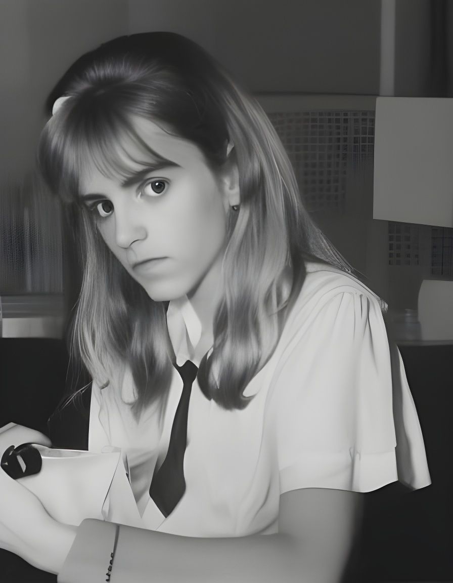 Mid-Century Scene Inspired by Kubrick and MTV