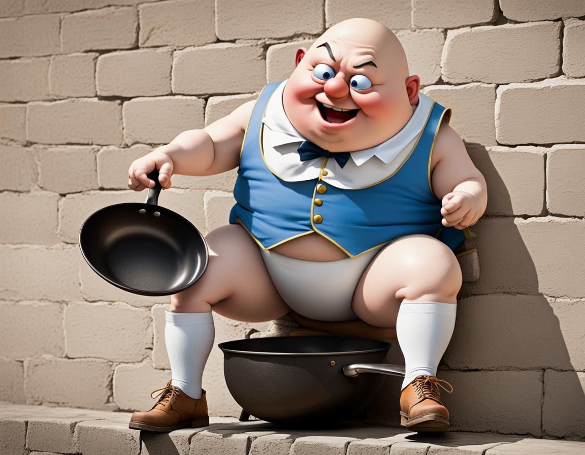 Humpty Dumpty's Fall: Frying Pan Attack