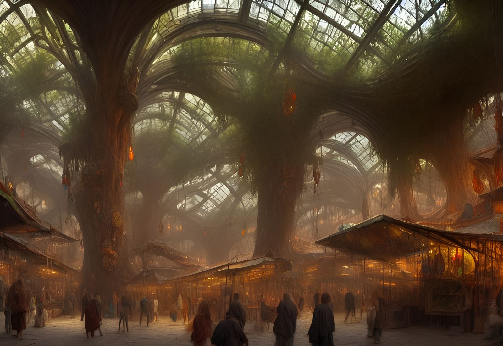 Fantasycore Market in Giant Tree