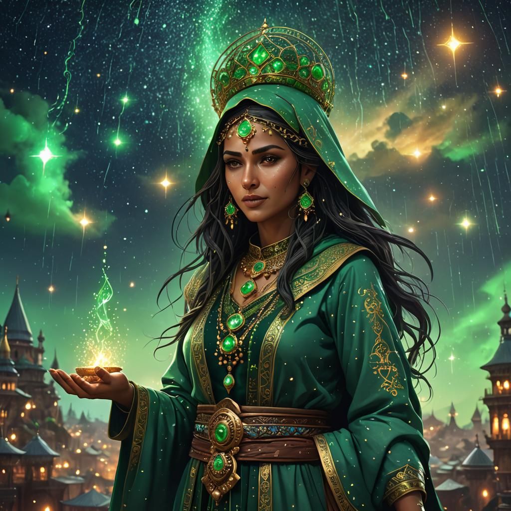 لا إله إلا الله محمد رسول الله Sufi Bejeweled Alchemist Shaman Healing Rain