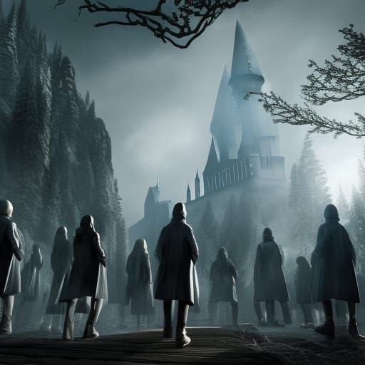 Harry Potter in 3D Cinematic Style