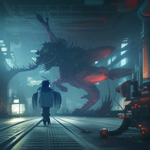 Cyberpunk Mad Scientist Creates Ninja Animals