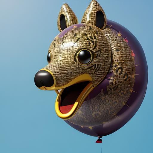 Detailed Animal Balloon in High Definition