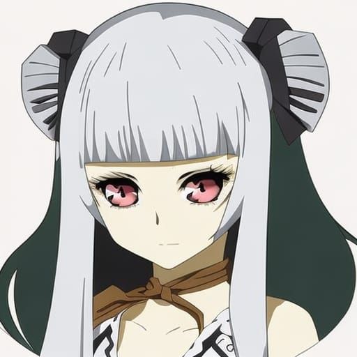 Zombie Anime Girl Illustration