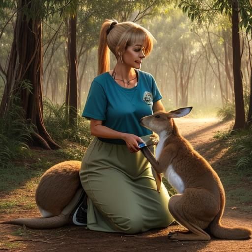 Kanga and Roo: A Mother's Love