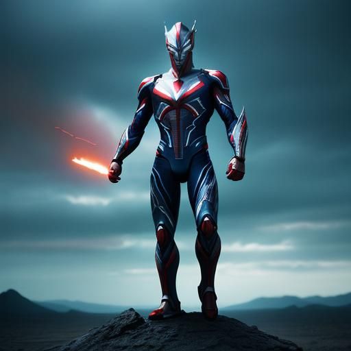 Ultraman Full Body Cinematic Film Still