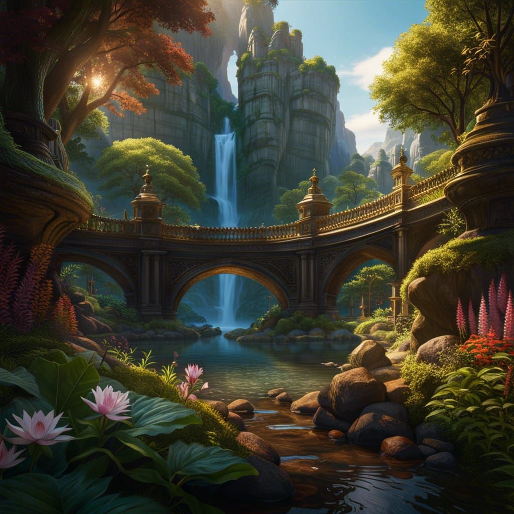 Enchanted Forest: Seasons of Golden Light