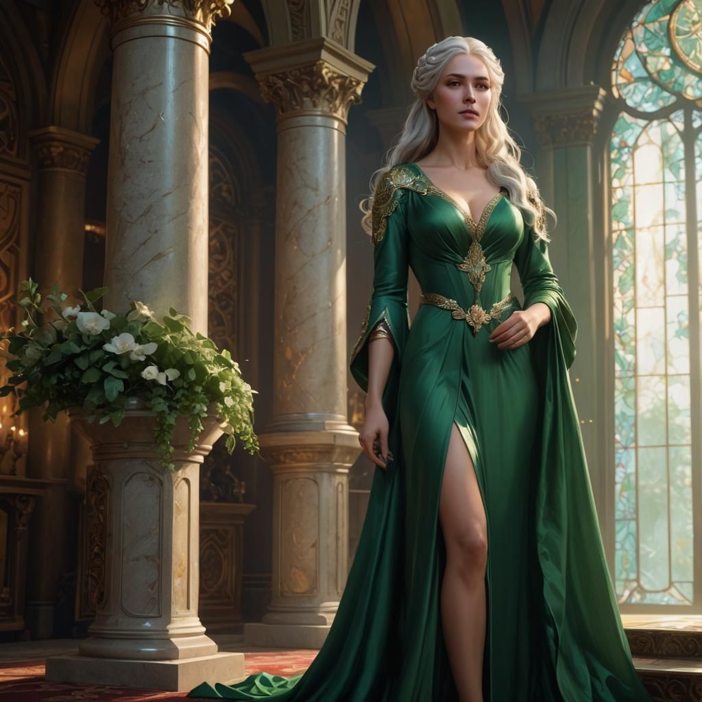 Helaena Targaryen Portrait in Artgerm Style