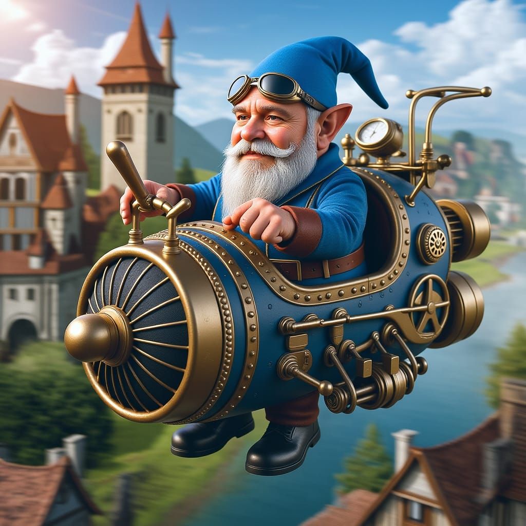 Photorealistic Gnome Portrait