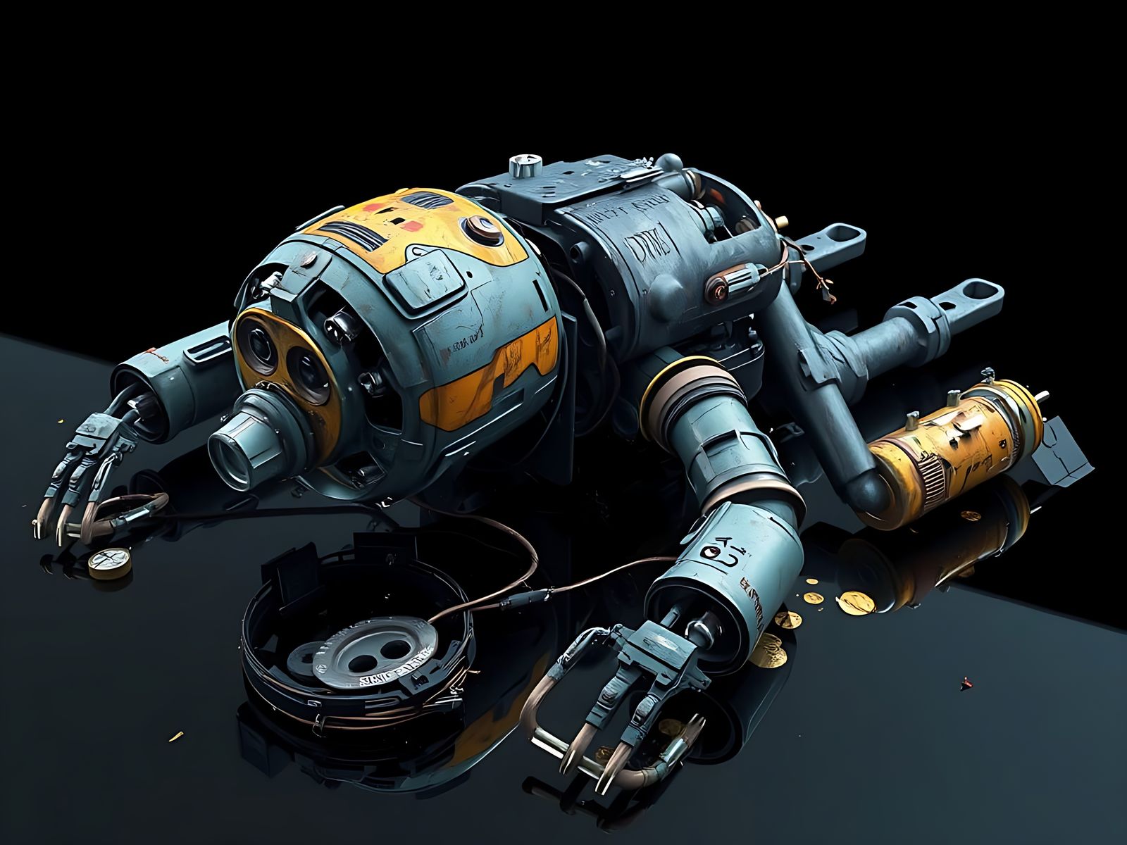 ‘First, you activate my emotion chip then you tear my parts ...