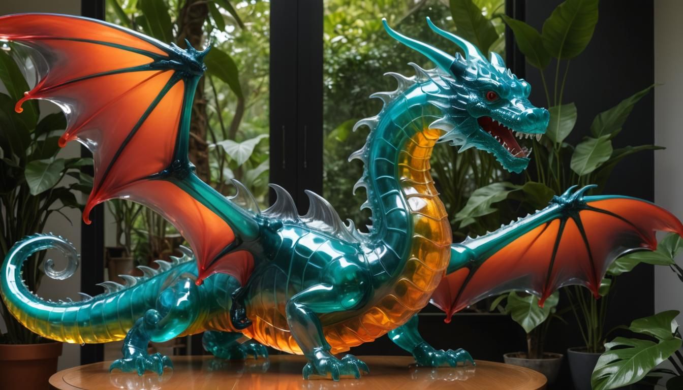 Dragon Jelly Sculpture