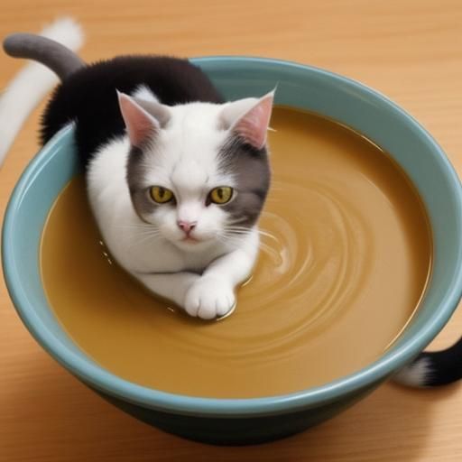 Cat Soup: A Surreal Manga Dreamscape