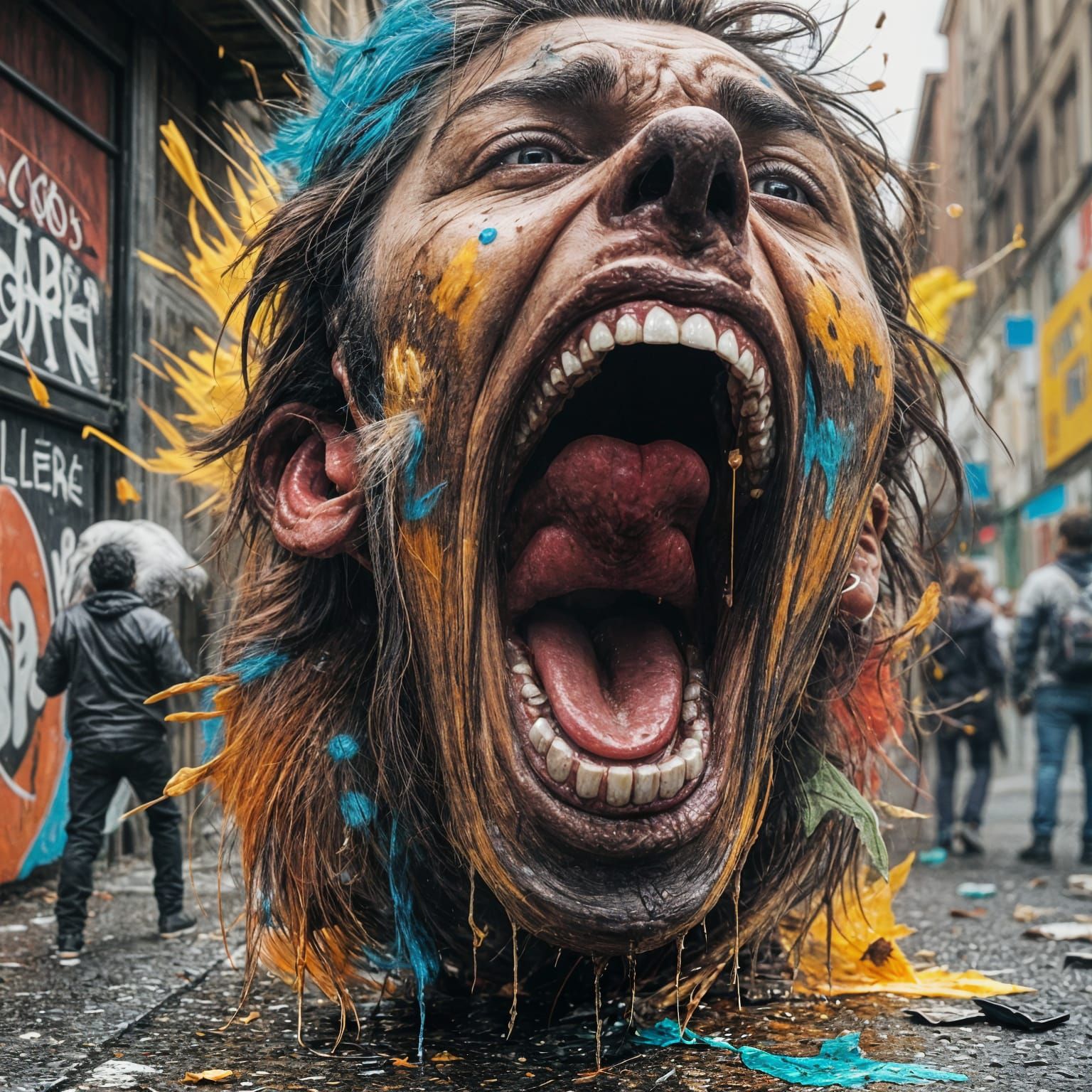 Abstract AI Interpretation