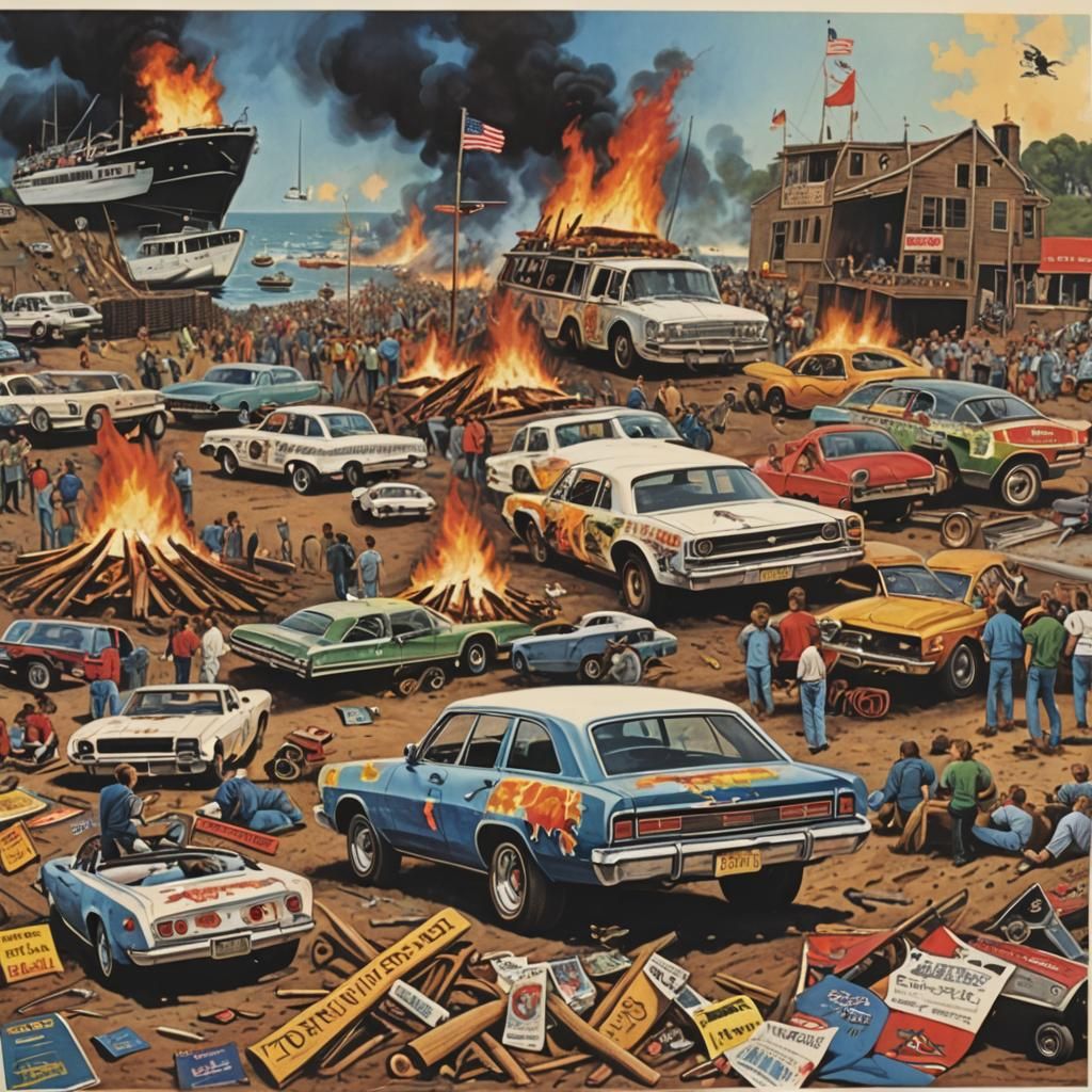 Tommy's Bonfire Memorial Featuring Grateful Dead Art