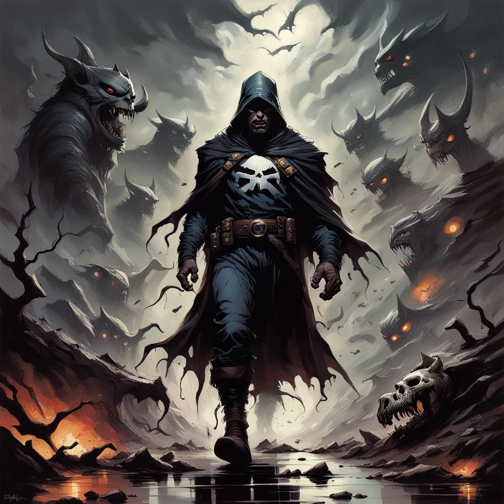 Sinister Heroes Imagination in Baroque Style