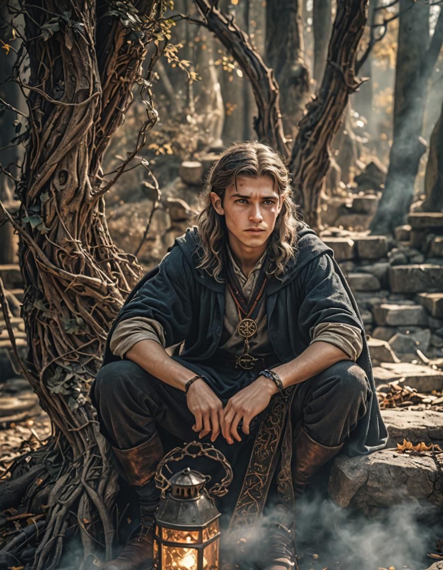 Young Wizard Ready for a Challenge in HDR