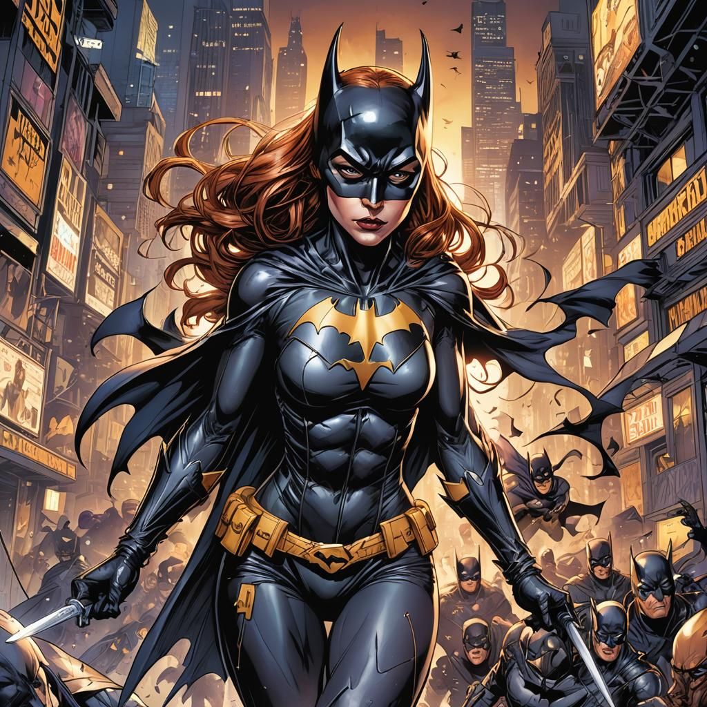 Batgirl Comic Book Art by Mark Brooks and Dan Mumford