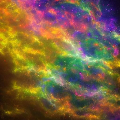 Figure Breaking Free in Surrealist Oil Painting