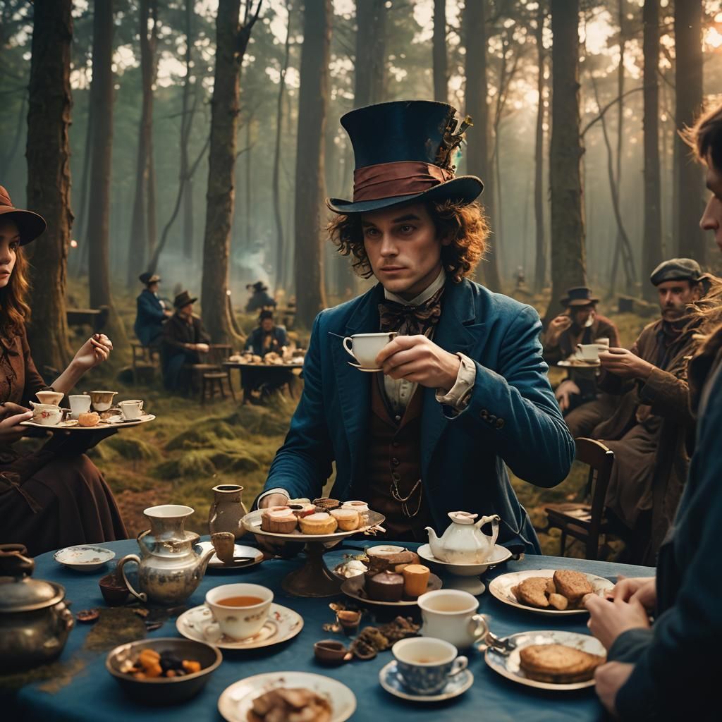 Hatter Madigan at a Mad Tea Party