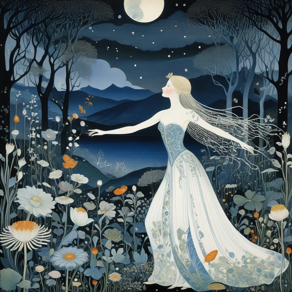 Dreamlike Artistry of Endless Consciousness in Stormy Weathe...