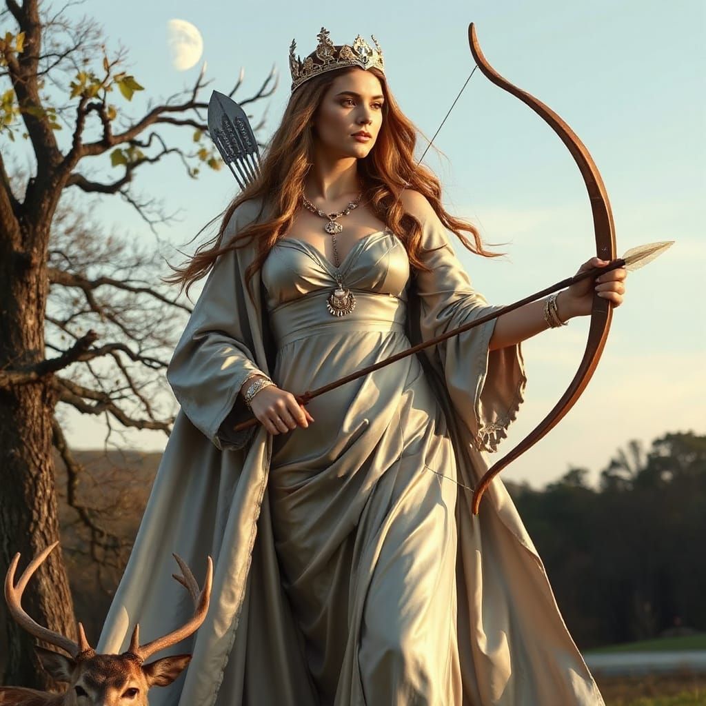 Goddess Diana: Moon, Hunt, and Forest Protector