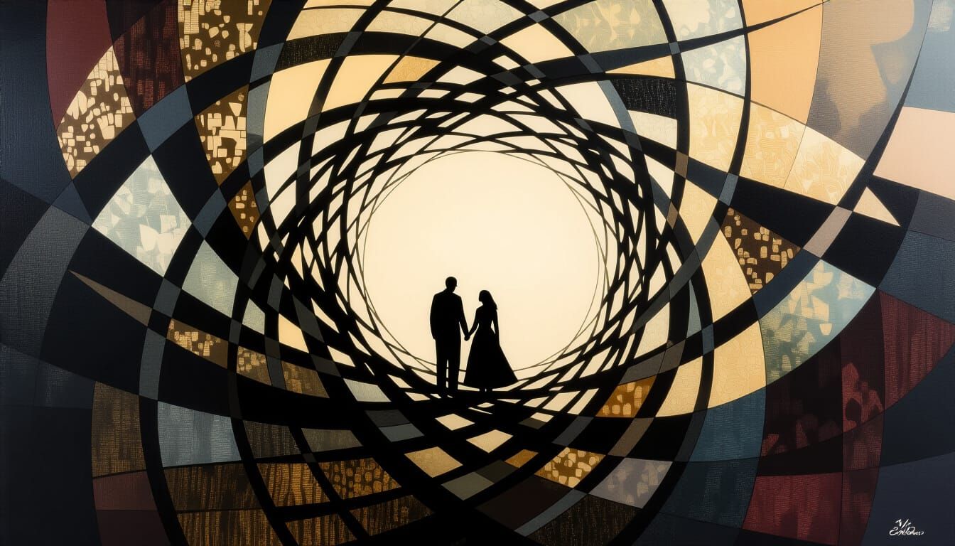 Ukrainian Hope in Deep Dark Colors