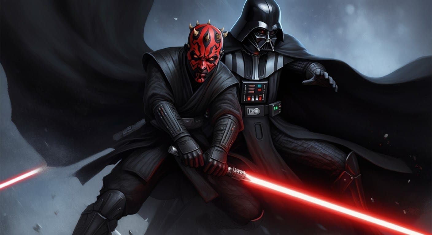 Last Sith Standing: Darth Maul vs Darth Vader in an epic bat...
