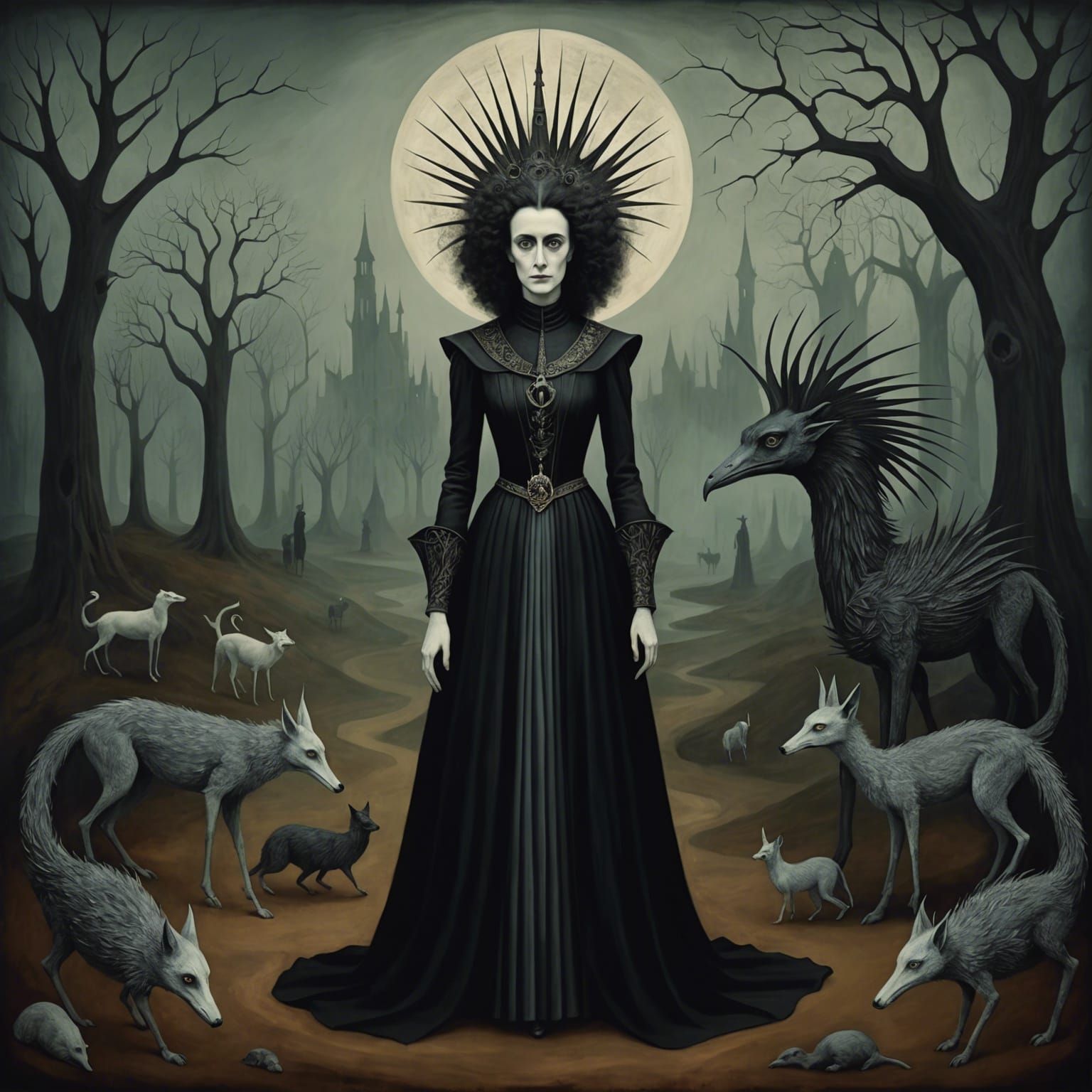 Grimdark Surrealism Inspired by Leonora Carrington