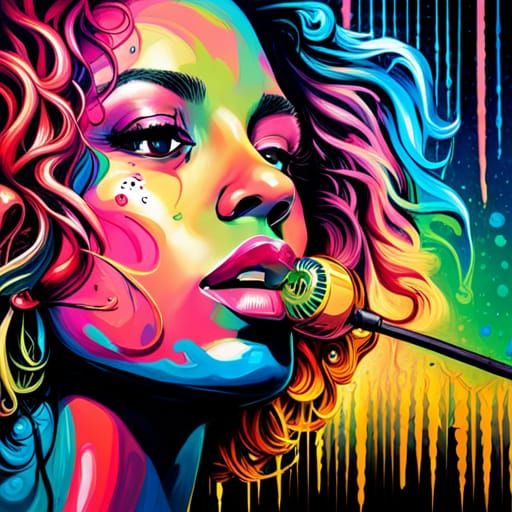 Vibrant Street Art Scene Erupts in Colorful Chaos