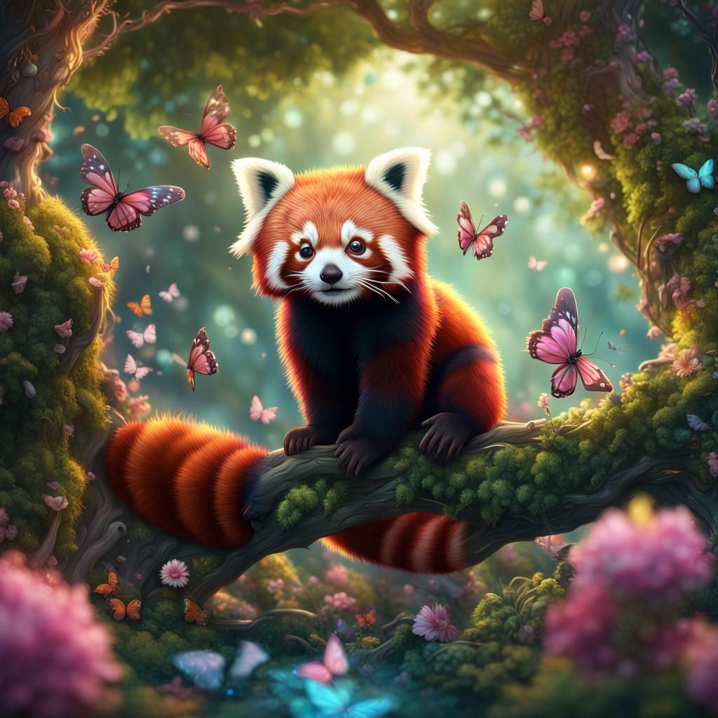 Cherry, familiar within the sacred Willow Woodland