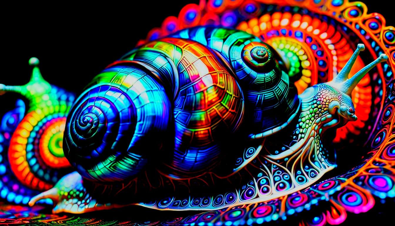 Groovy Looking Snail