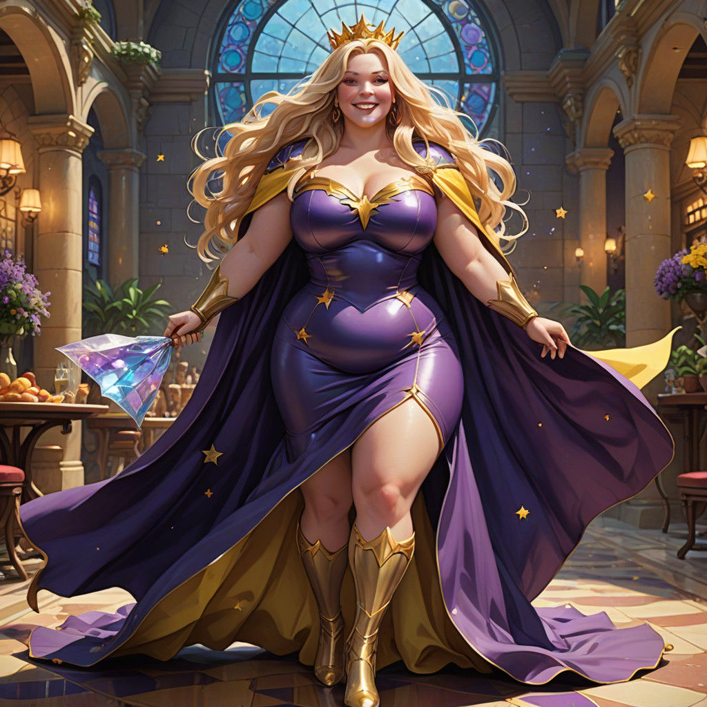 Cyberpunk Superhero Rescues Plus-Size Mermaid on Dystopian P...