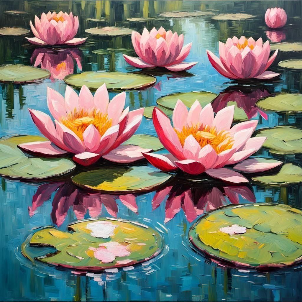 Abstract Blended Colors