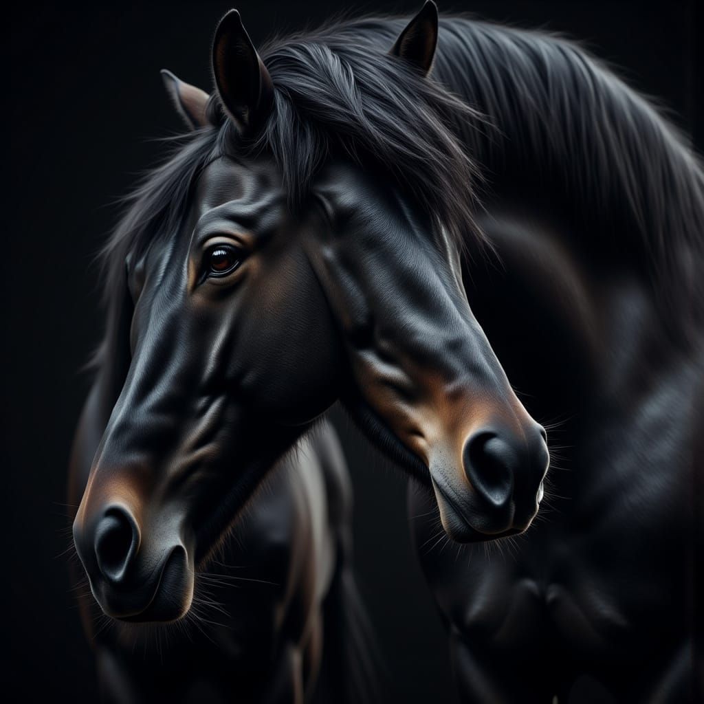 How many horses? What direction? Questions over questions...