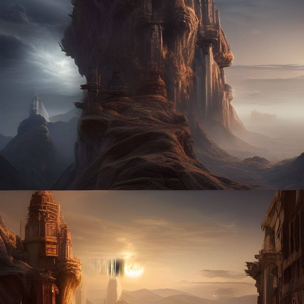 Epic Cinematic Digital Matte Painting