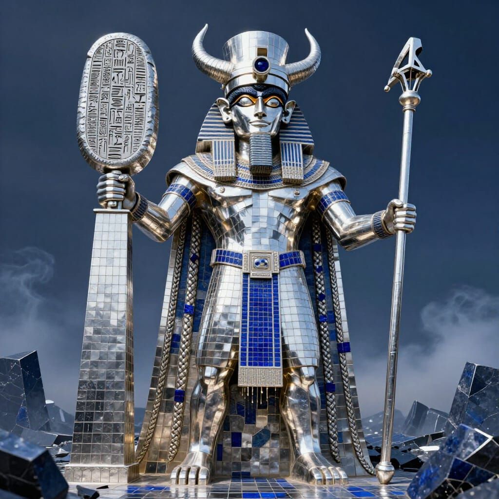 Panigingarra, Ancestral Lord of Kudurru, as Silver-Lead Figu...