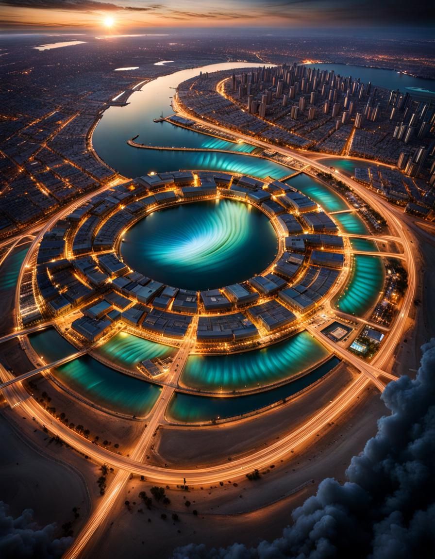 Environmental birds eye view