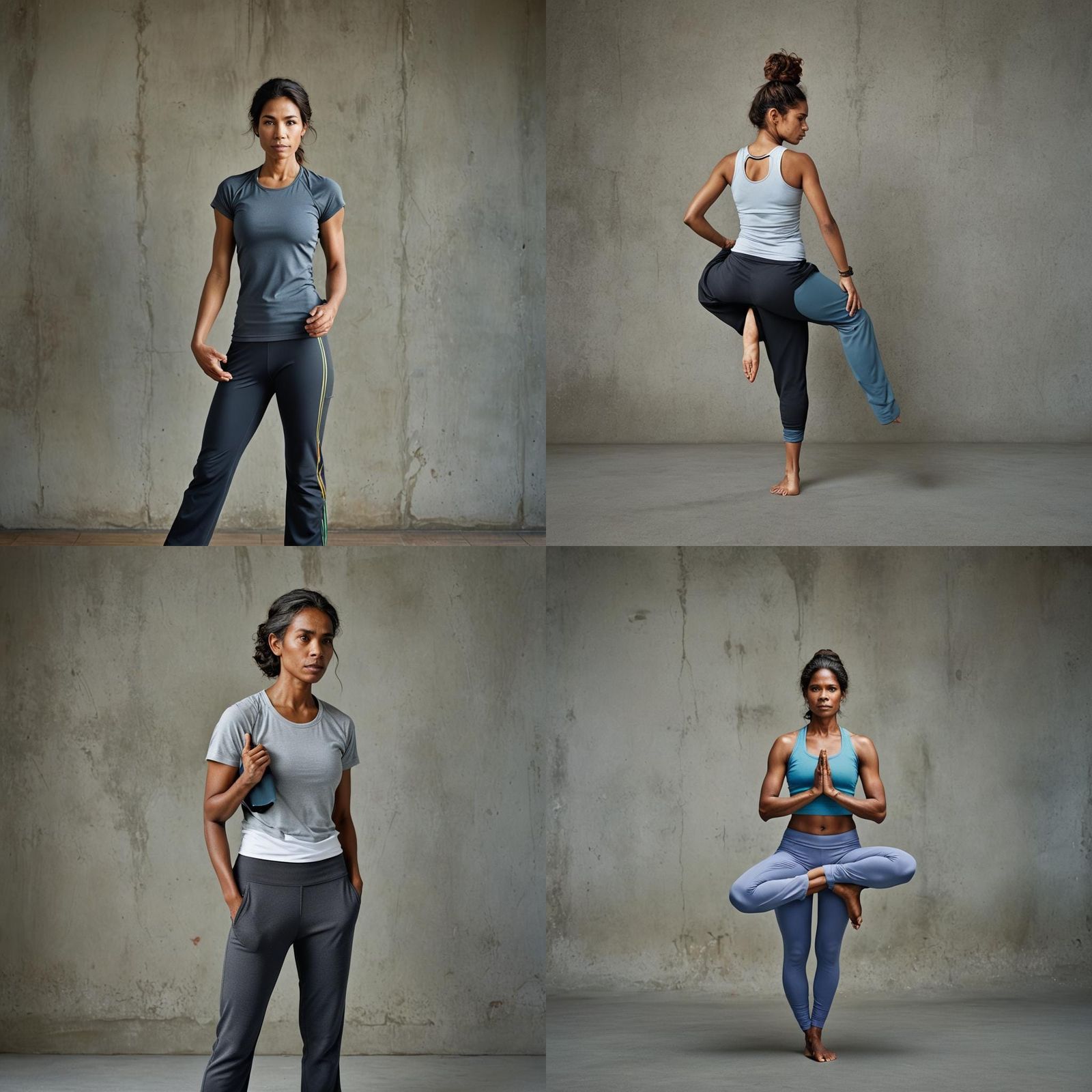 Professional Portrait in Studio Lighting with Bokeh