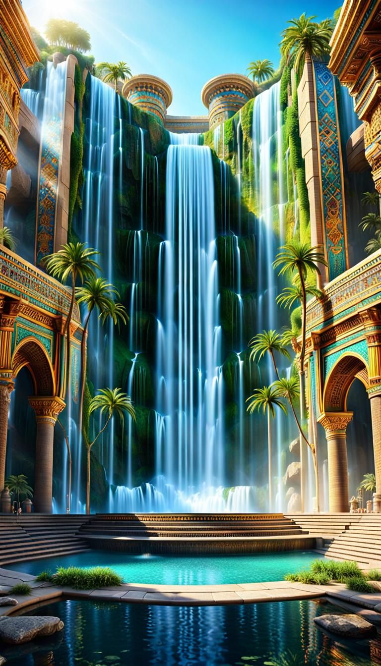 The Babylonian Waterfall