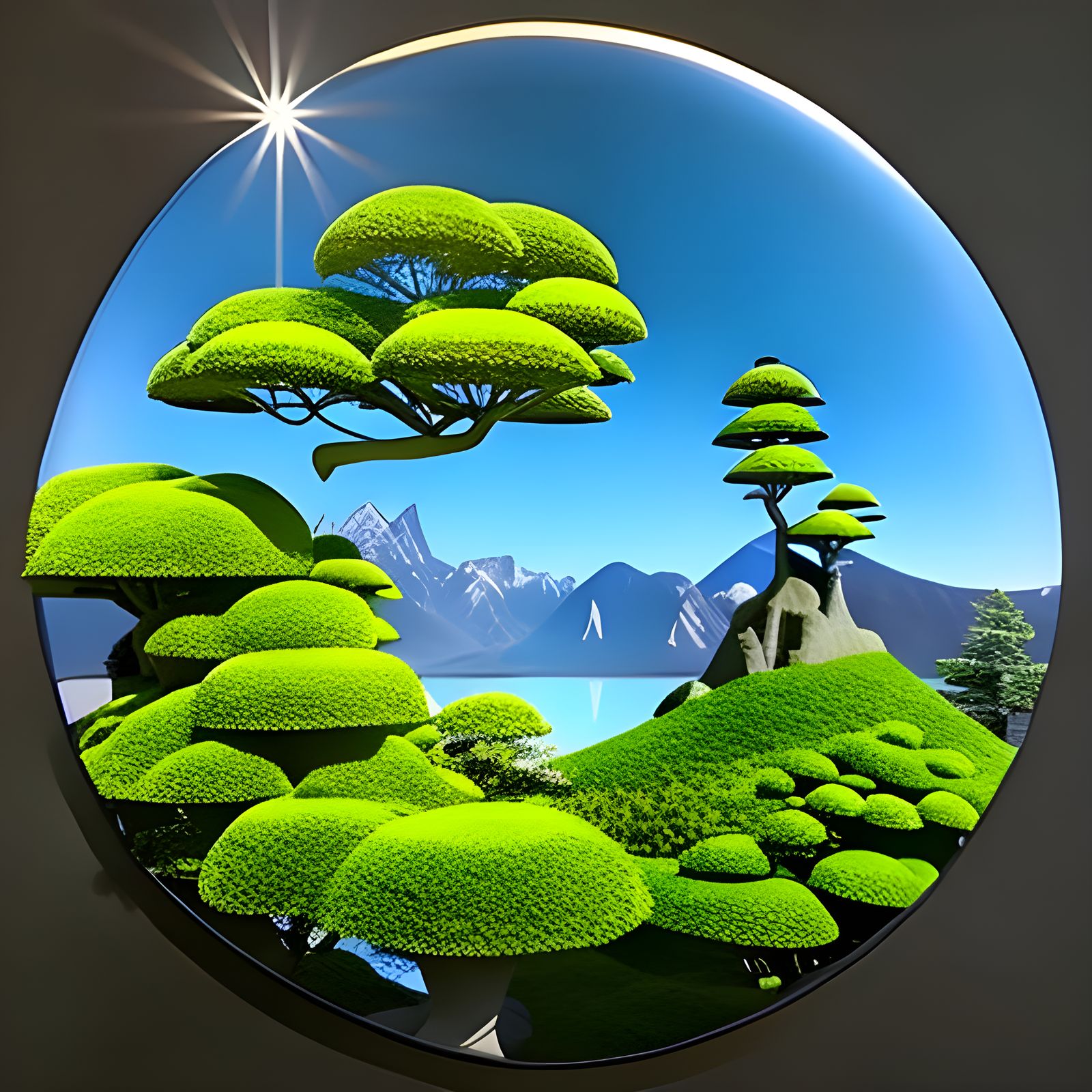 Clockwork Garden: Electromechanical Pocketwatch in Bloom