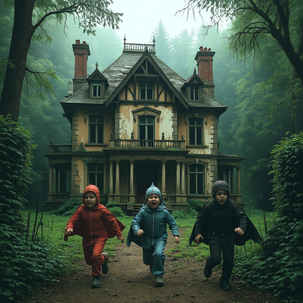 Sharing house with others to create Halloween images or just...