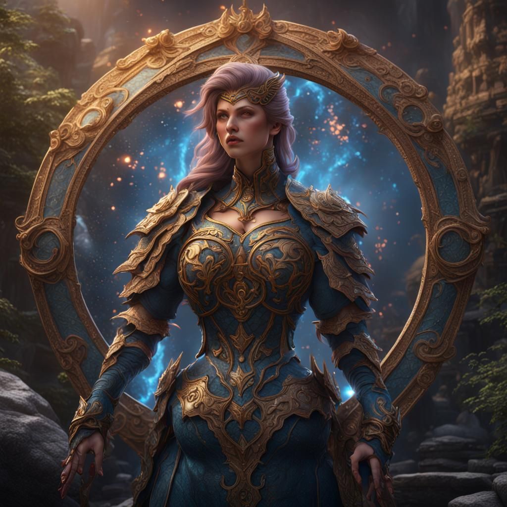 Fantasy Female Warrior Concept Art