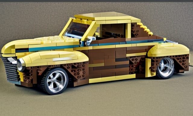 Lego 1944 Ford Coupe Model