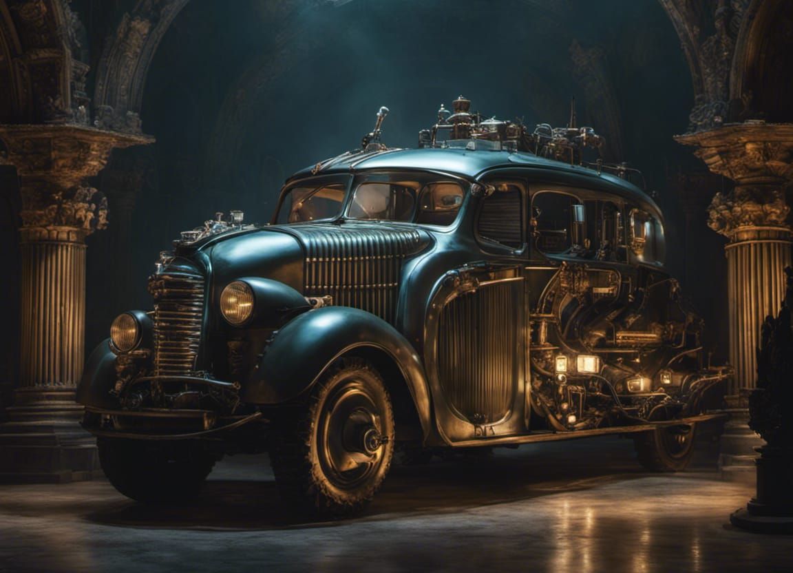 A Steampunk Mobster Mobile