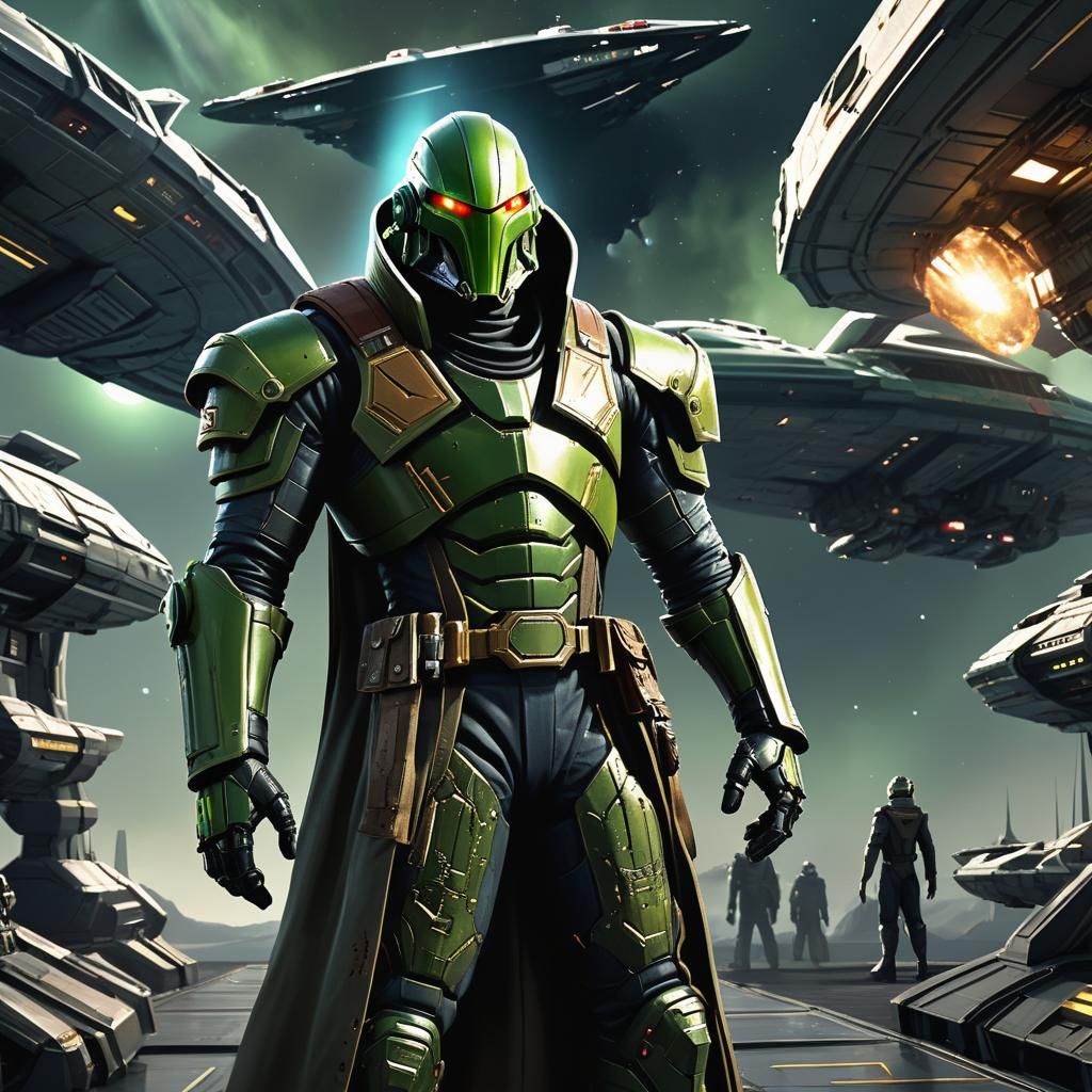 Wanted: Captain Zetoid, Galactic Pirate in Space