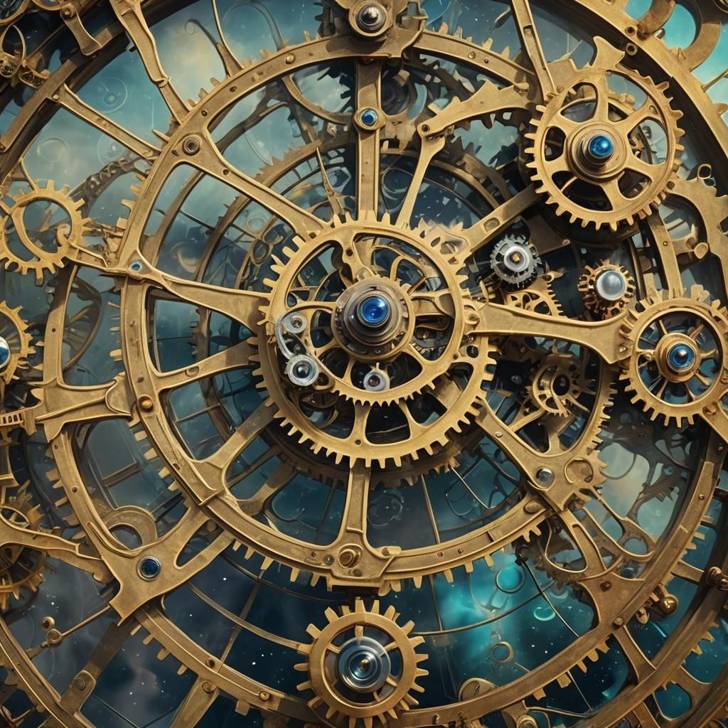 Surreal Cosmic Mechanism Balancing Dimensions