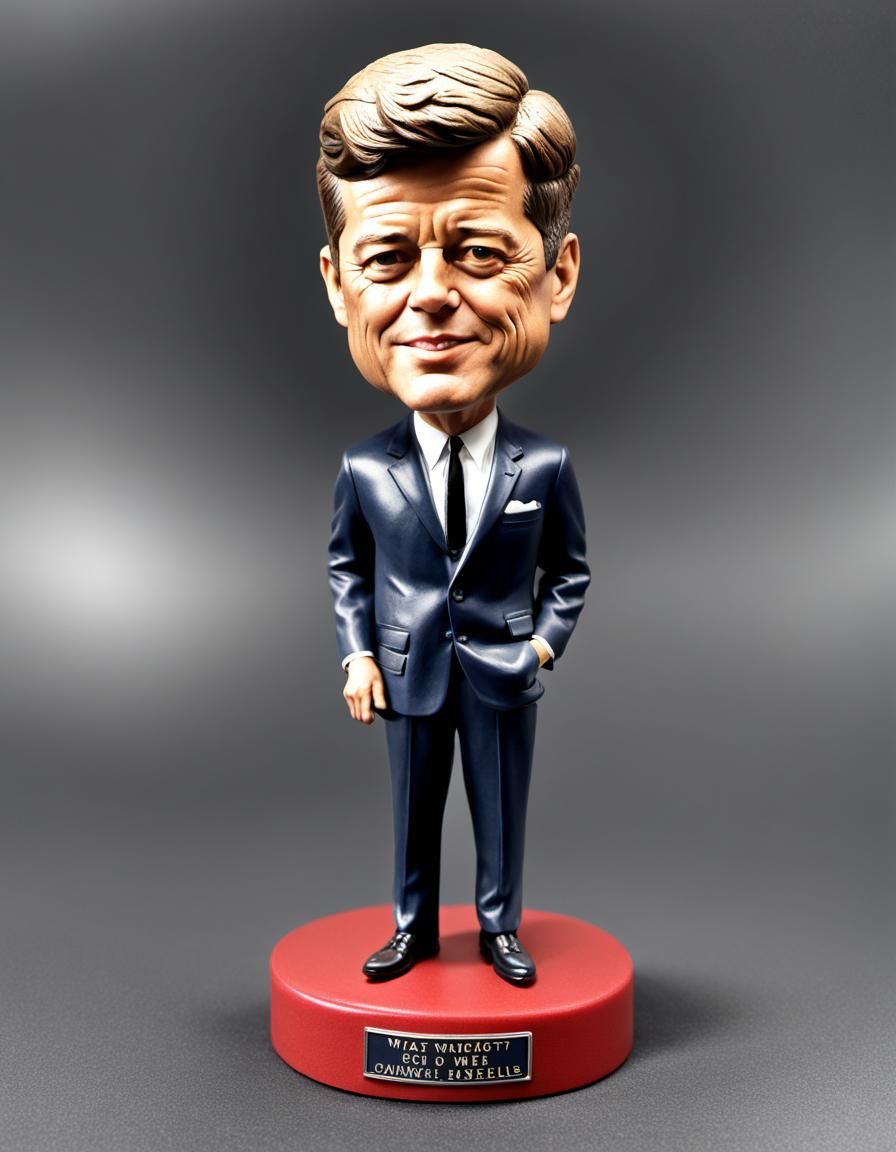 JFK Bobblehead Figurine