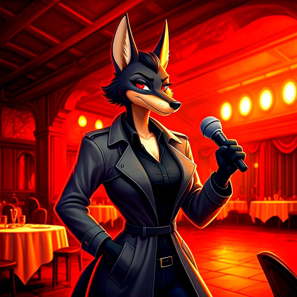 Ebony the Jackal Alt Design